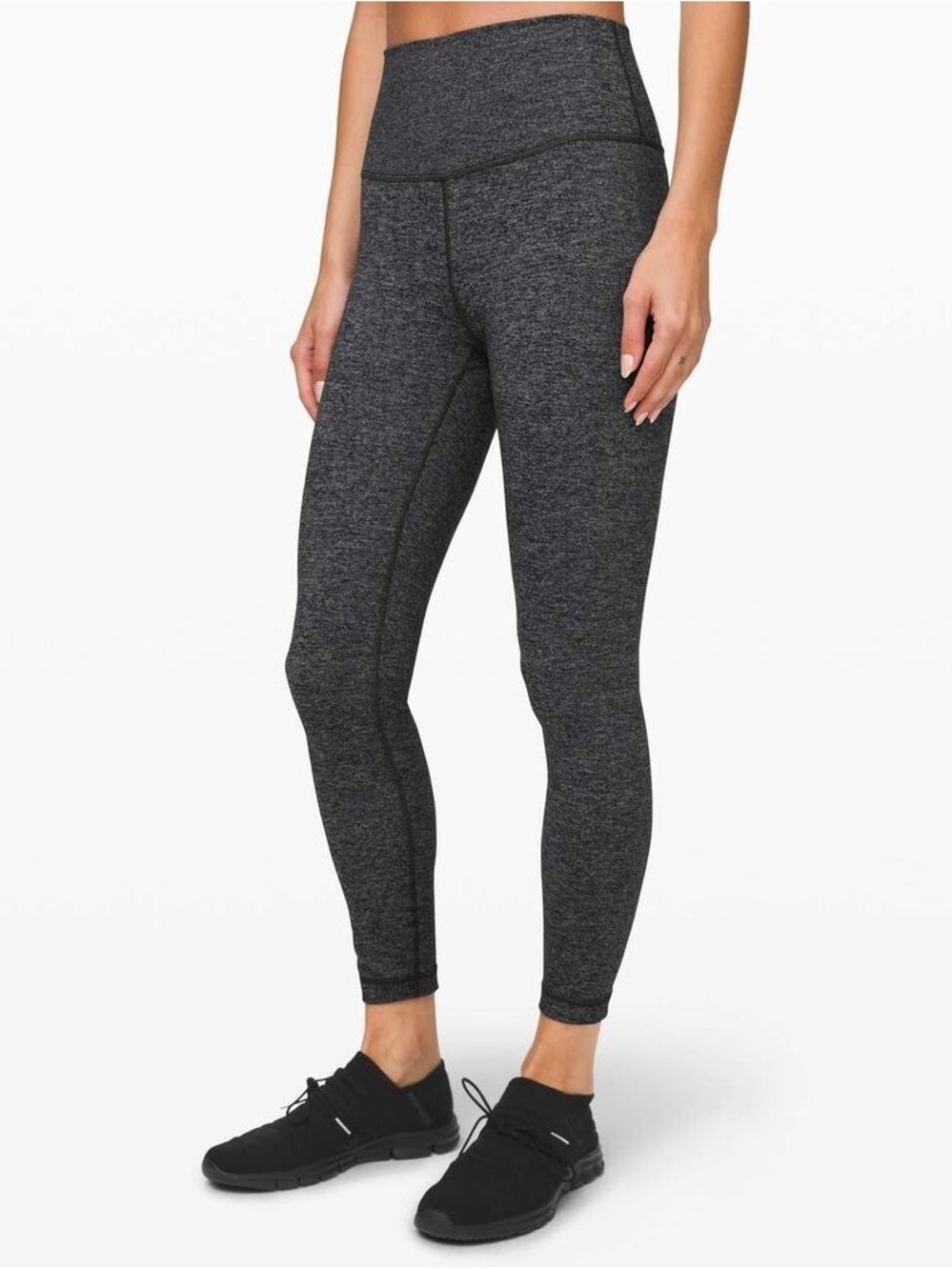 lululemon athletica Heathered Charcoal High-Rise Leggings